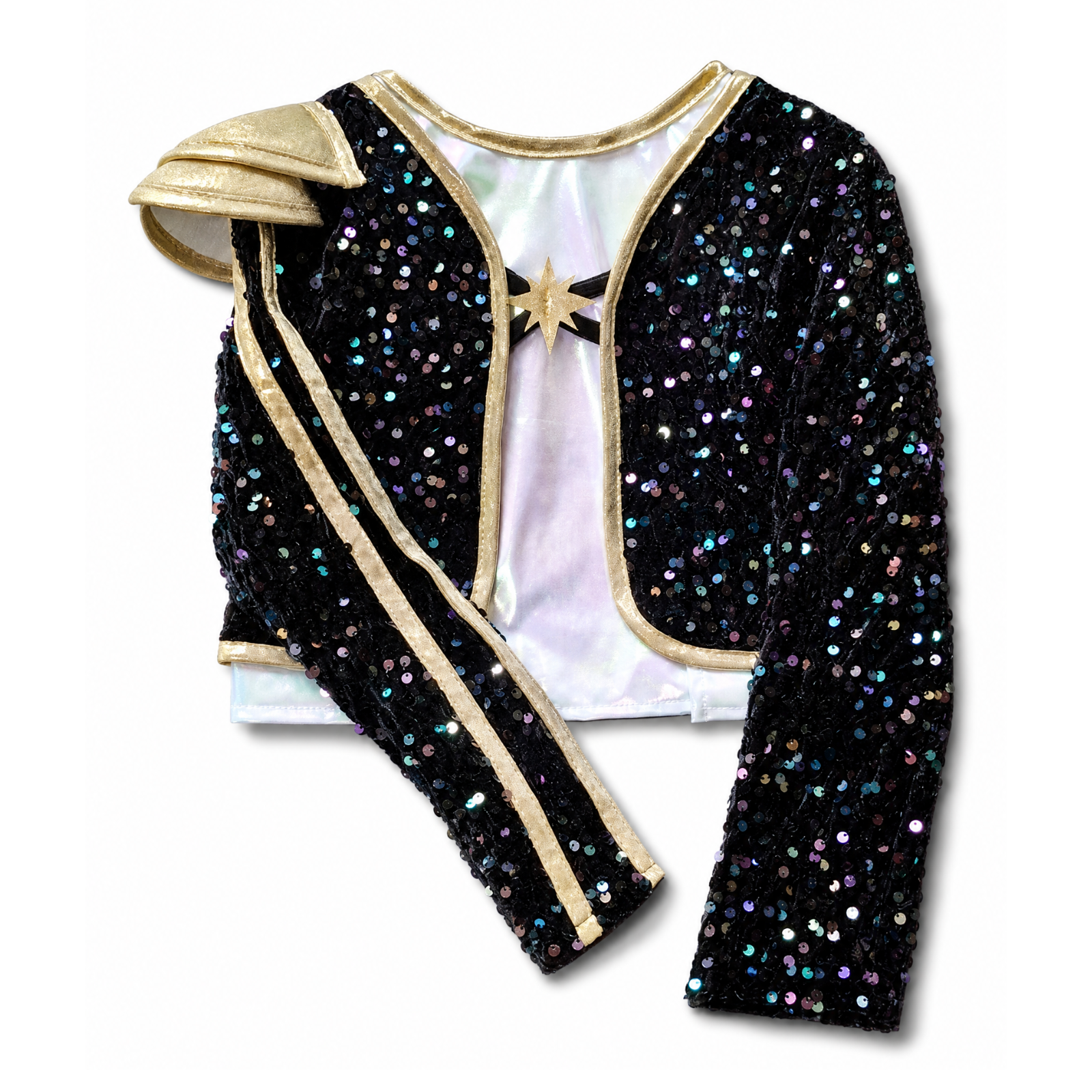 Great Pretenders Rock Star Warrior Set with Jacket & Attached Shirt