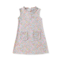 Watercolor Garden Pocket Dress