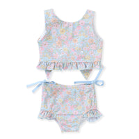 Watercolor Garden 2Pc Swim Suit