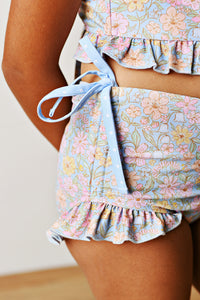 Watercolor Garden 2Pc Swim Suit