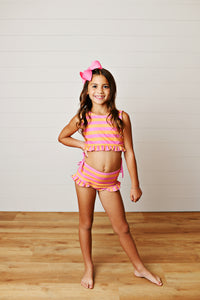 Orange Sherbert 2Pc Swim Suit