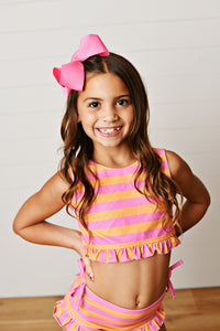 Orange Sherbert 2Pc Swim Suit