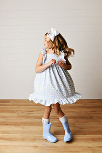 Chintz Floral Smocked Dress