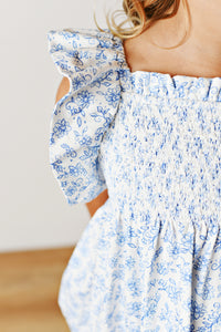 Chintz Floral Smocked Dress