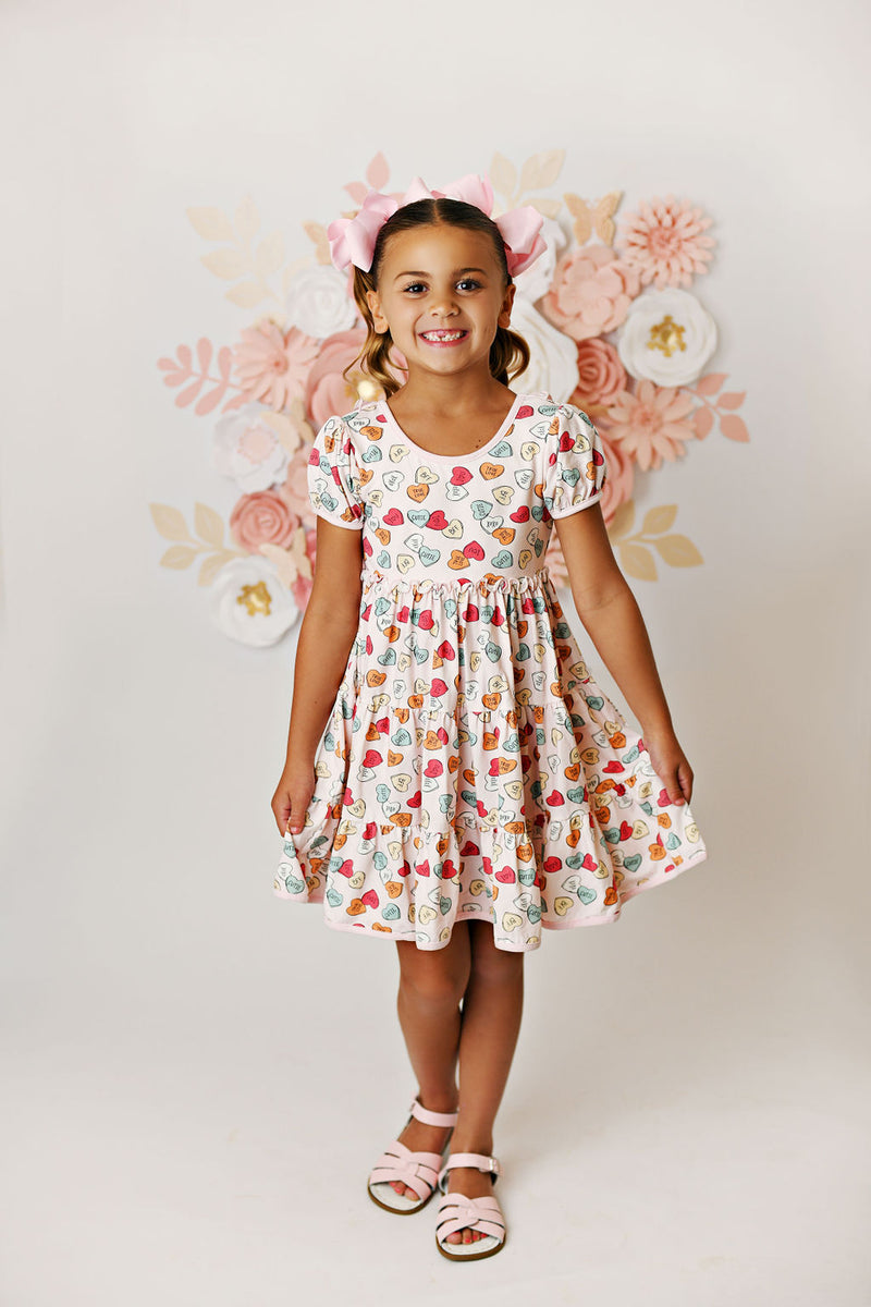 Swoon Baby Candy Hearts Dainty Dress