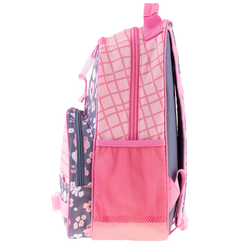 All Over Print Backpack Charcoal Flower