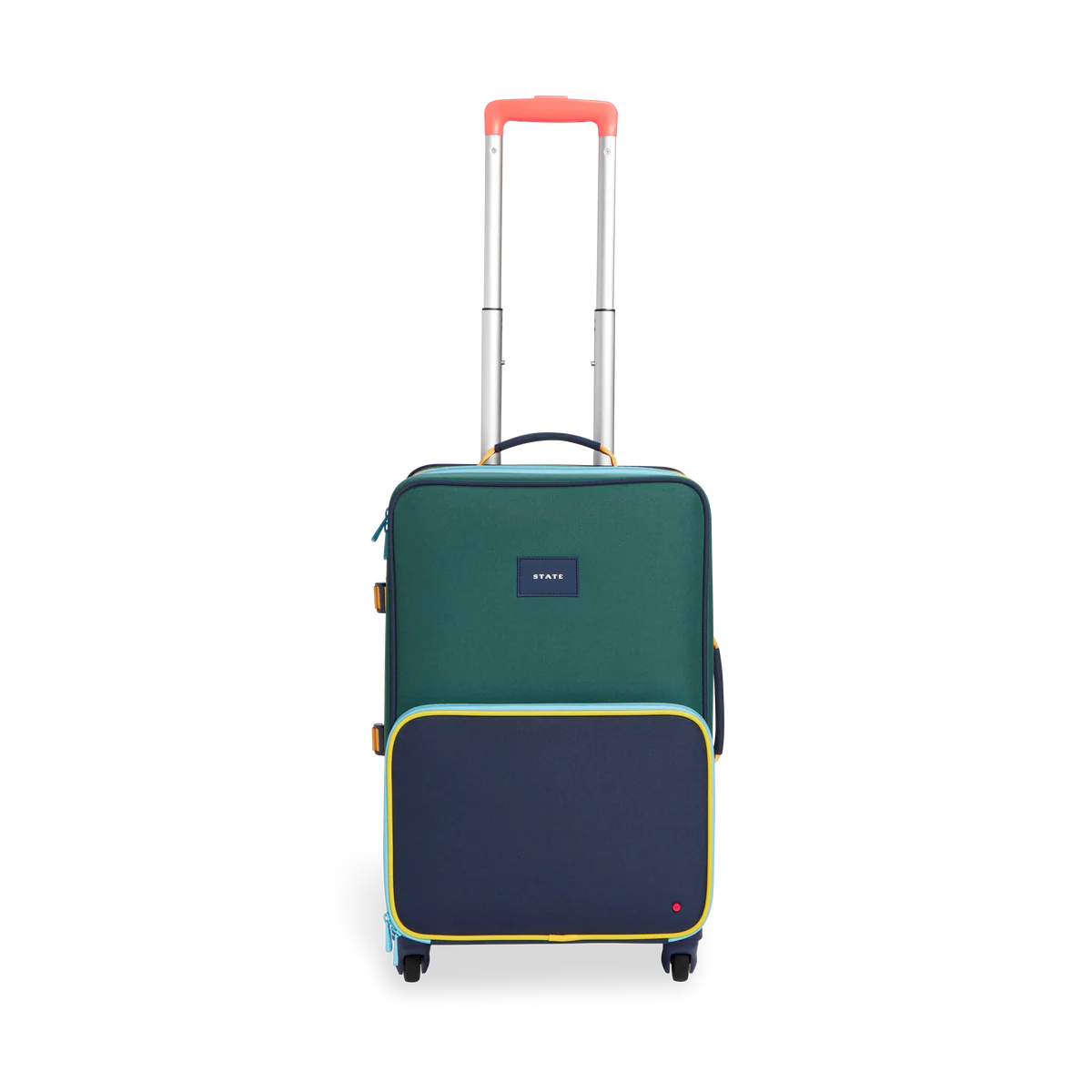 Green & Navy Logan Carry-On Suitcase
