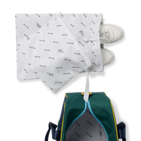 Green & Navy Rockaway Duffle - Baby Biz