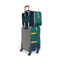 Green & Navy Rockaway Duffle - Baby Biz