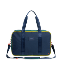 Green & Navy Rockaway Duffle - Baby Biz