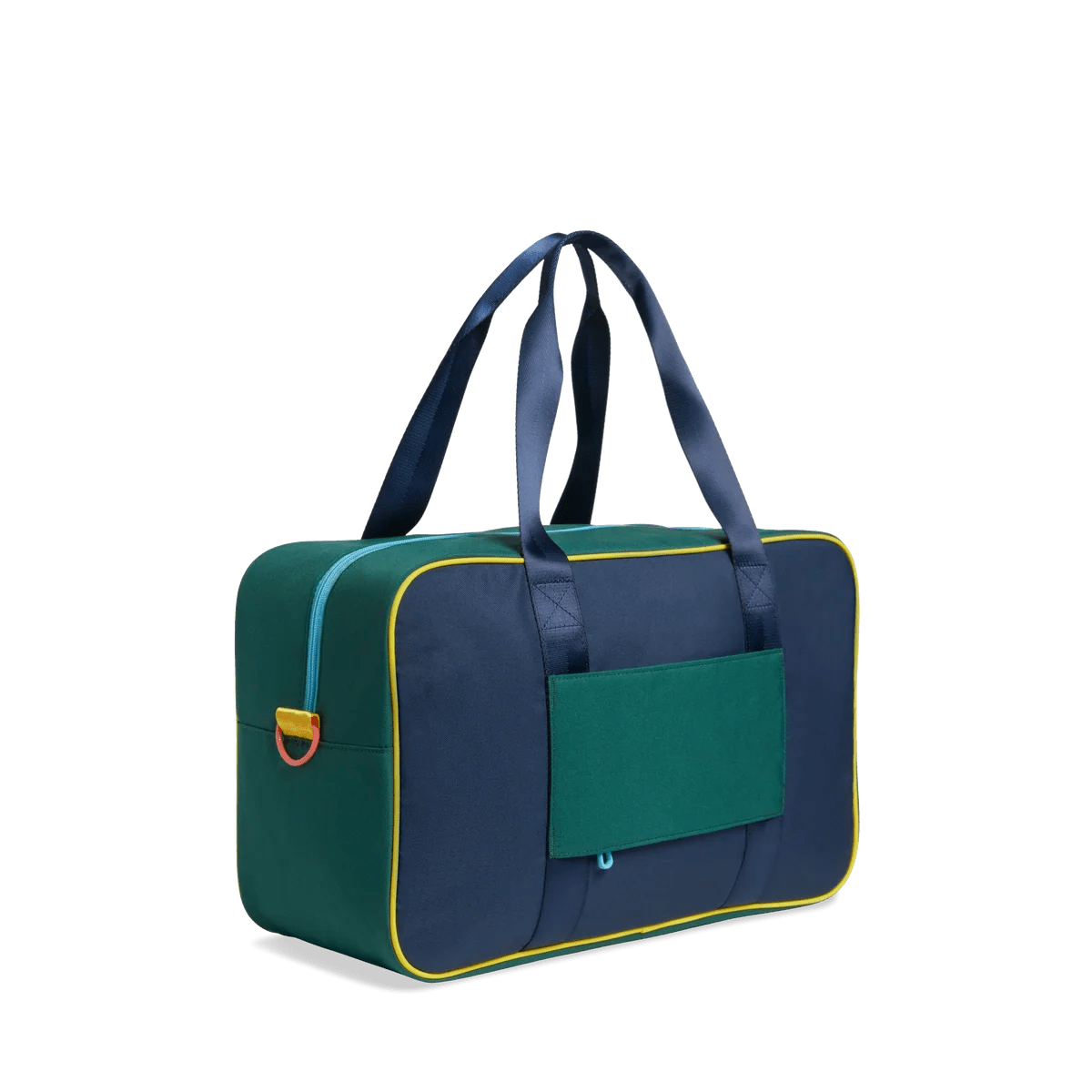 Green & Navy Rockaway Duffle - Baby Biz