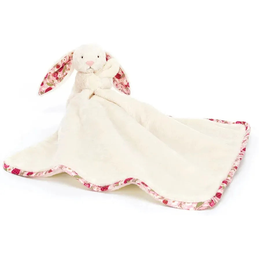 Jellycat Blossom Cream Bunny 'Berry' Soother