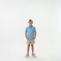 Burlebo Youth Polo | Texas Light Blue