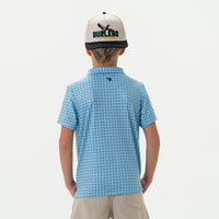 Burlebo Youth Polo | Texas Light Blue