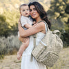 Sazan + JuJuBe Classic Diaper Backpack | Paisley Floral