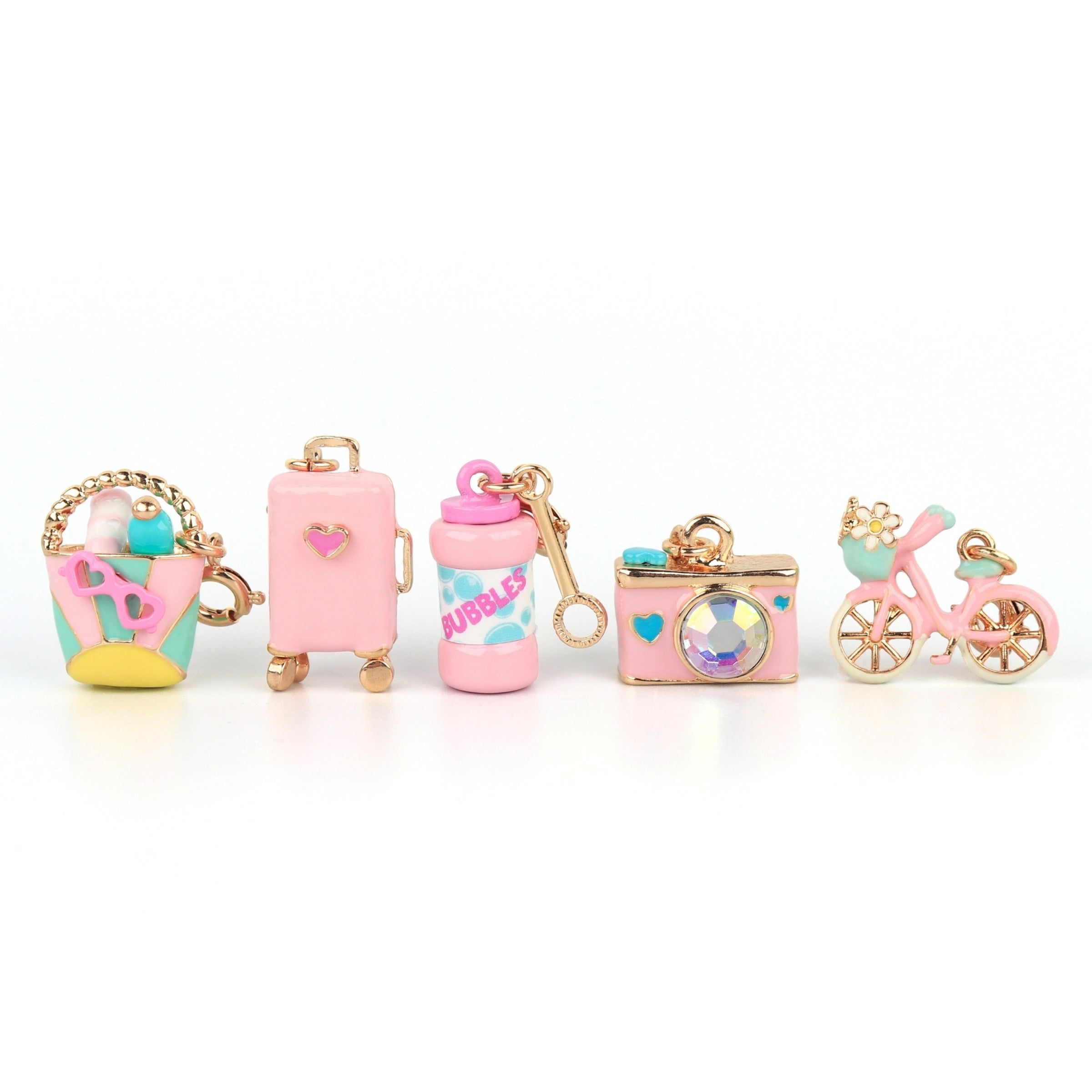 CHARM IT! Gold Bicycle Charm