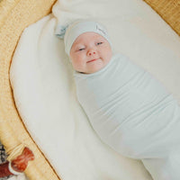 Copper Pearl Knit Swaddle Blanket | Air
