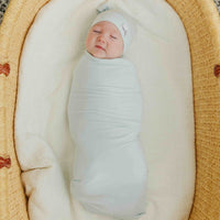 Copper Pearl Knit Swaddle Blanket | Air