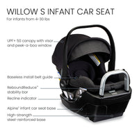 Britax Prism Full-Size Travel System with Willow S Infant Car Seat + Alpine Base