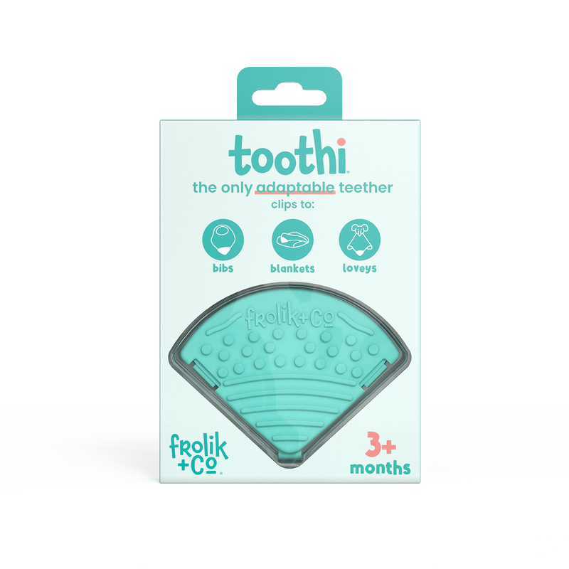 Frolik+Co Toothi Fresh Turquoise Teether