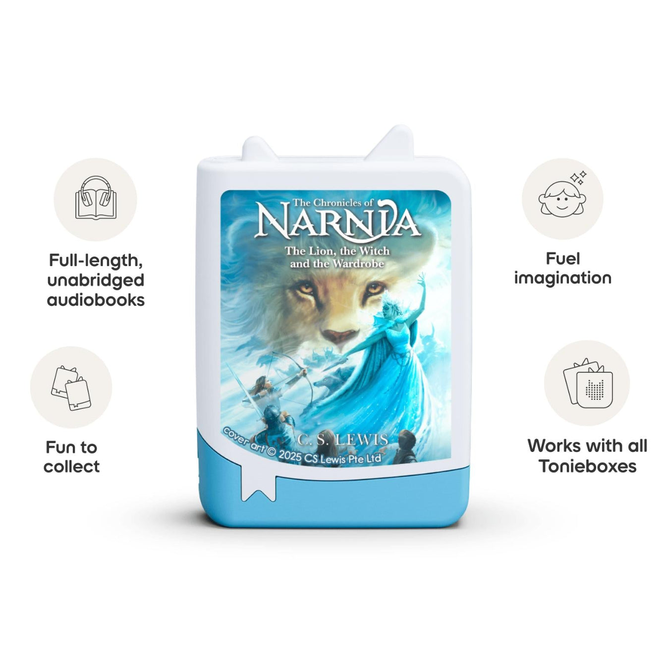 Tonies The Chronicles of Narnia Audiobook Tonies (Books 1-4) - 4 Pack