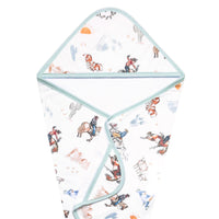 Copper Pearl Premium Baby Knit Hooded Towel | Boone