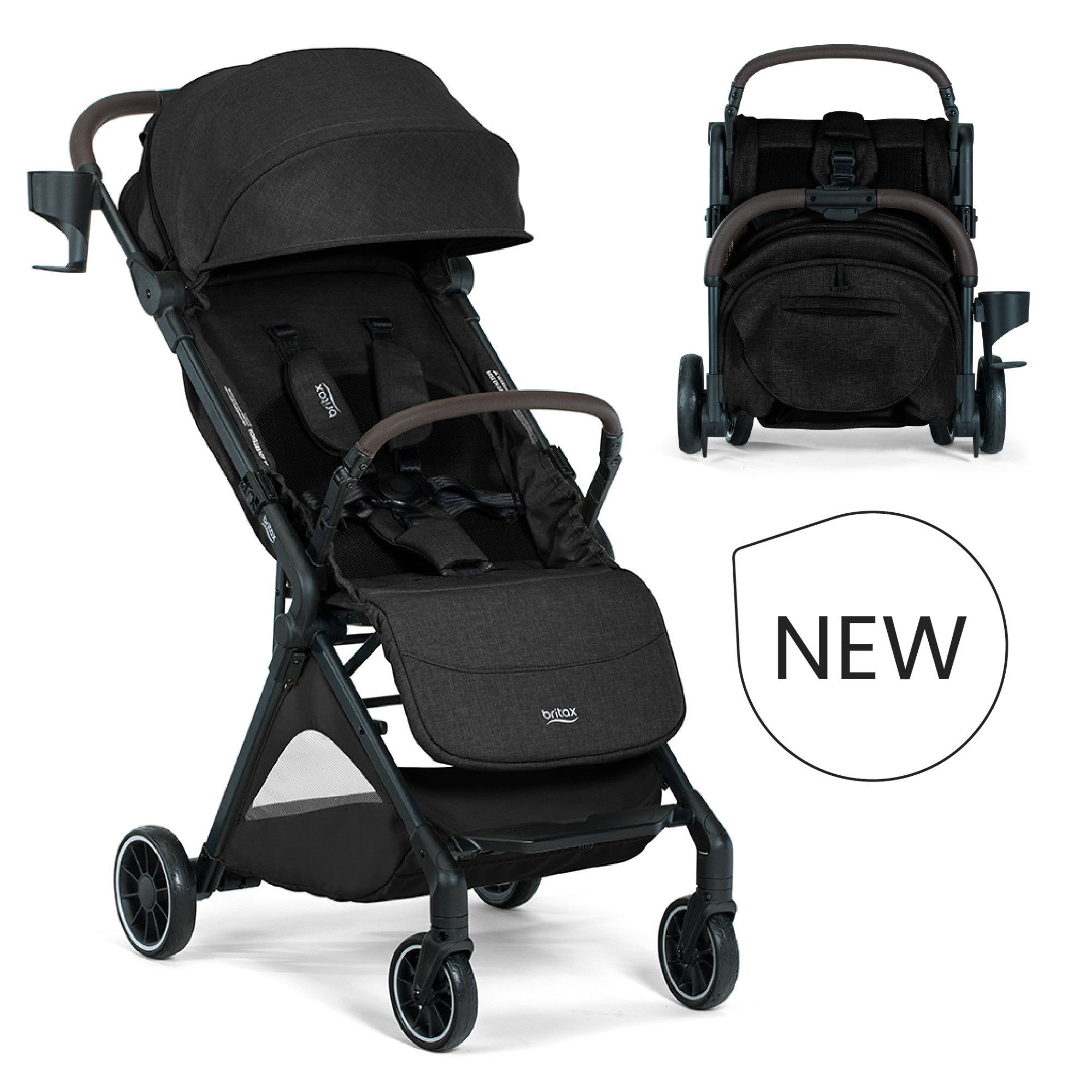 Britax Juniper+ Compact Stroller with One-Hand RapidFold