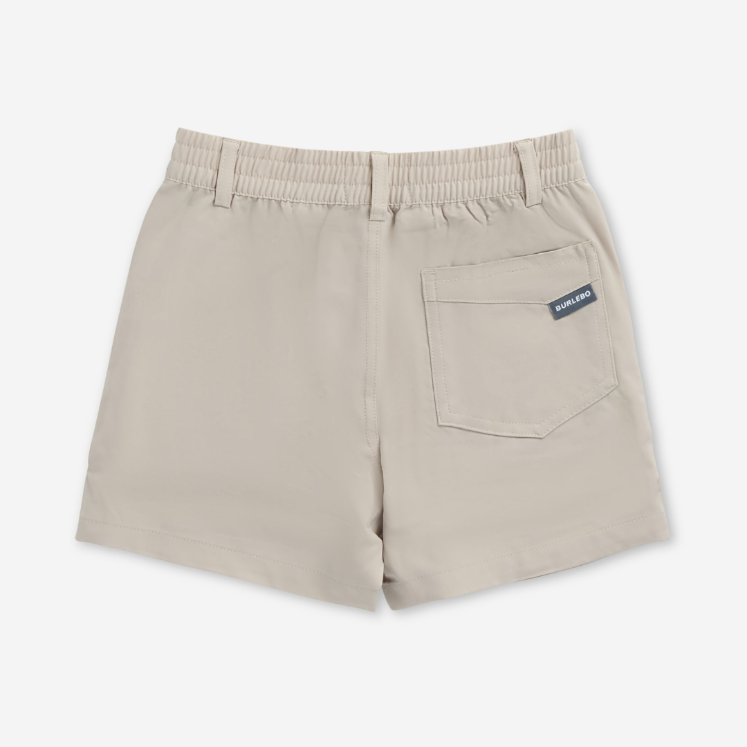 Burlebo Youth Everyday Short | Light Khaki | Into The Wild Pkt