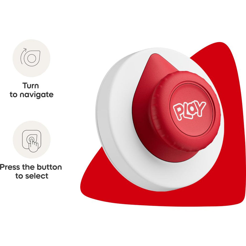 Tonies Disney Winnie the Pooh Toniebox 2 Full Play Set - Sunset Red