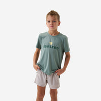 Burlebo Youth Go To Tee Prepack | Flying B Logo | Navy & Sage