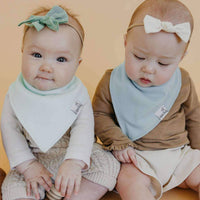 Copper Pearl Baby Bandana Bibs | Bennie