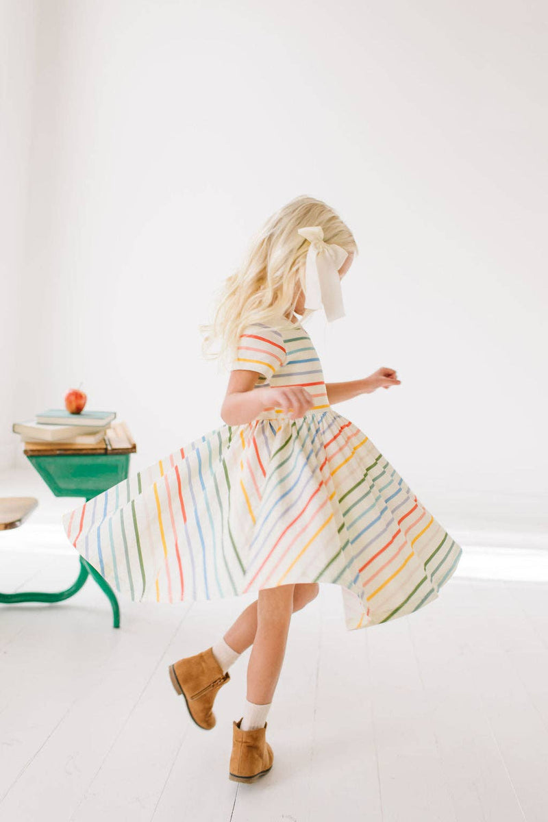 Classic Twirl in Primary Stripe