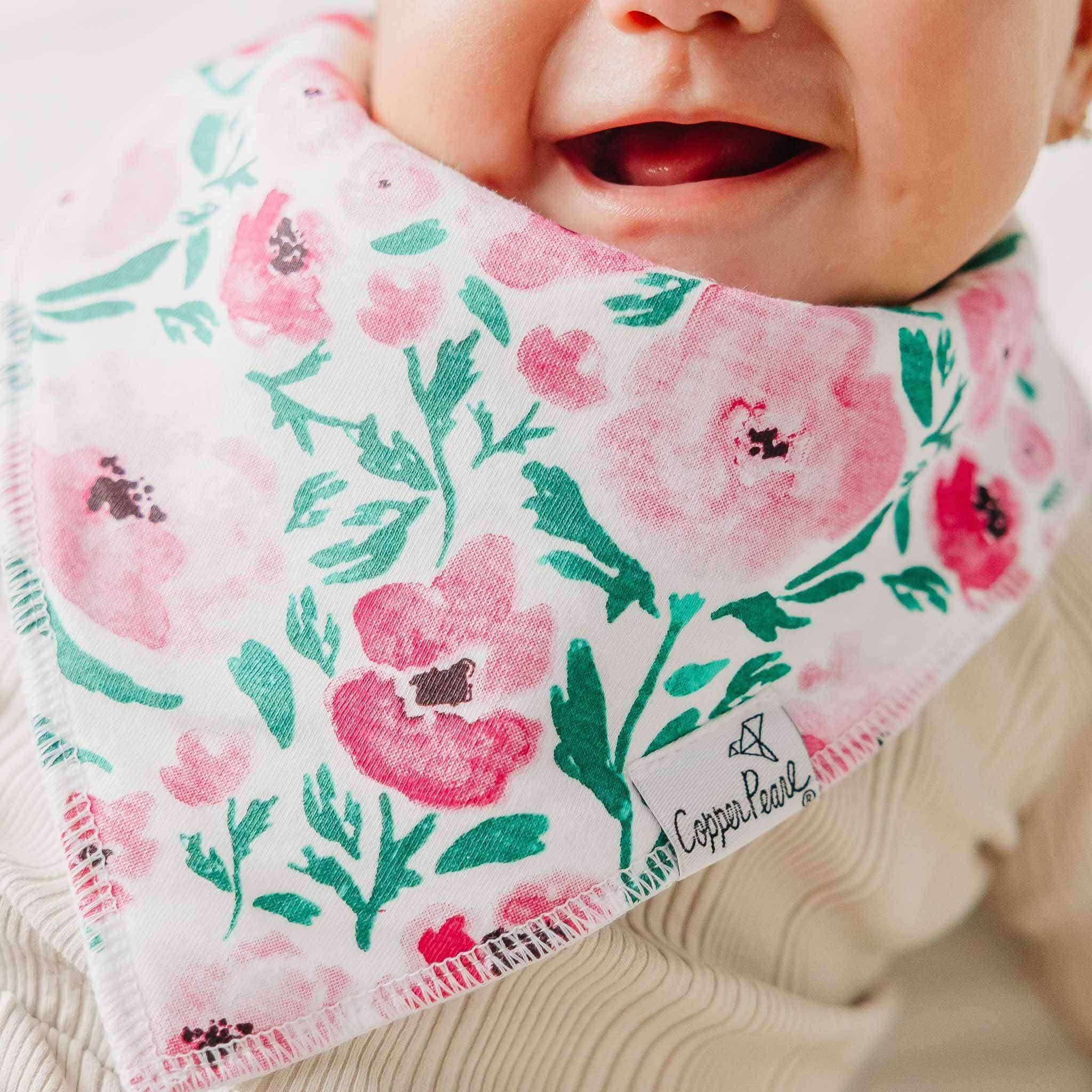 Baby Bandana Bibs - Bloom