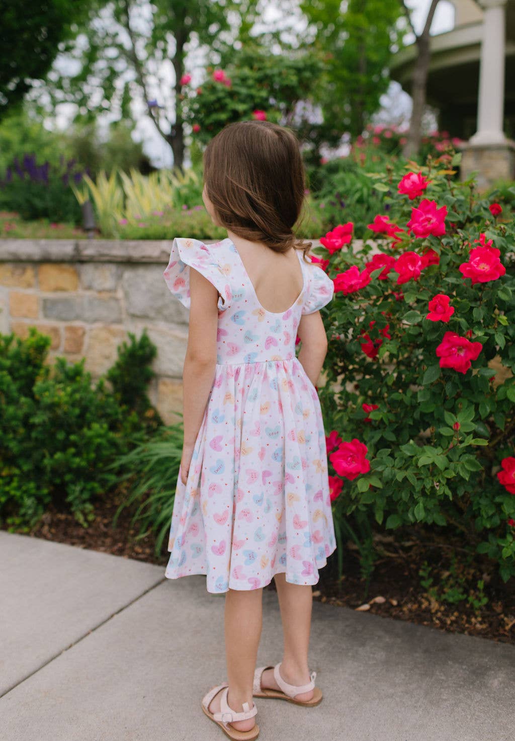 Olivia Dress in Candy Hearts