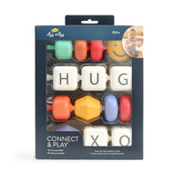 *NEW* Connect & Play™ - 14 Sensory Pop Beads - Smile - Baby Biz