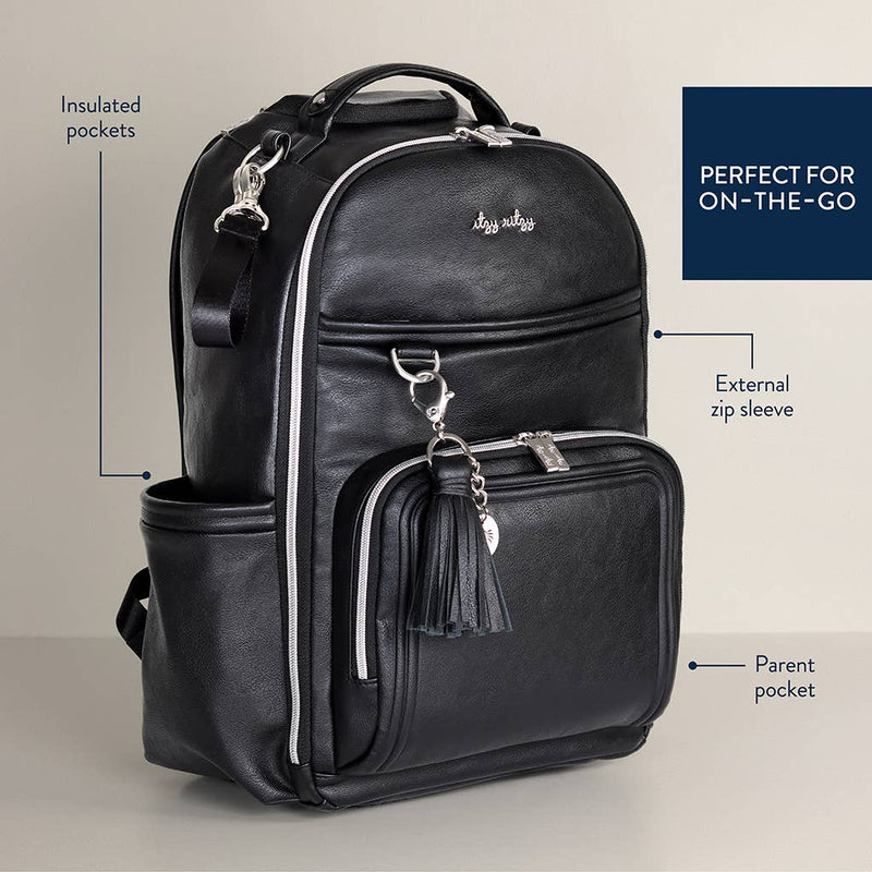 Noir Boss Plus™ Backpack Diaper Bag