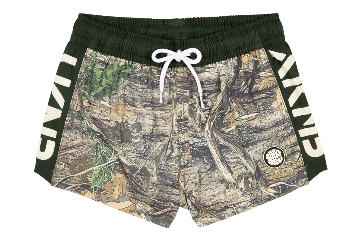 Kids Swimsuit Stamped Forest