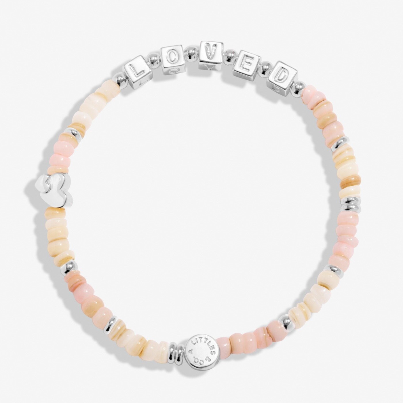 Children's Happy Little Moments | 'Lovely Granddaughter' | Silver Plated | Bracelet | 6 1/8" Stretch