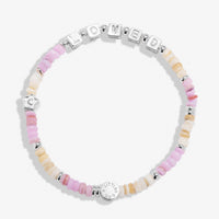 Children's Happy Little Moments | 'Lovely Daughter' | Silver Plated | Bracelet | 6 1/8" Stretch