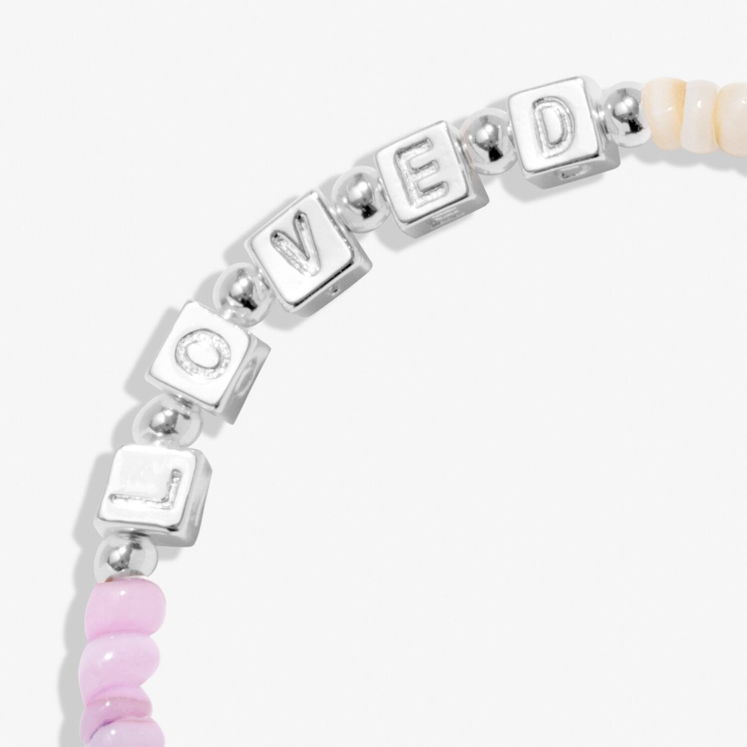 Children's Happy Little Moments | 'Lovely Daughter' | Silver Plated | Bracelet | 6 1/8" Stretch