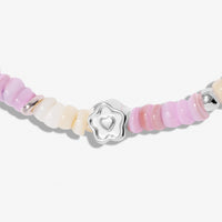 Children's Happy Little Moments | 'Lovely Daughter' | Silver Plated | Bracelet | 6 1/8" Stretch