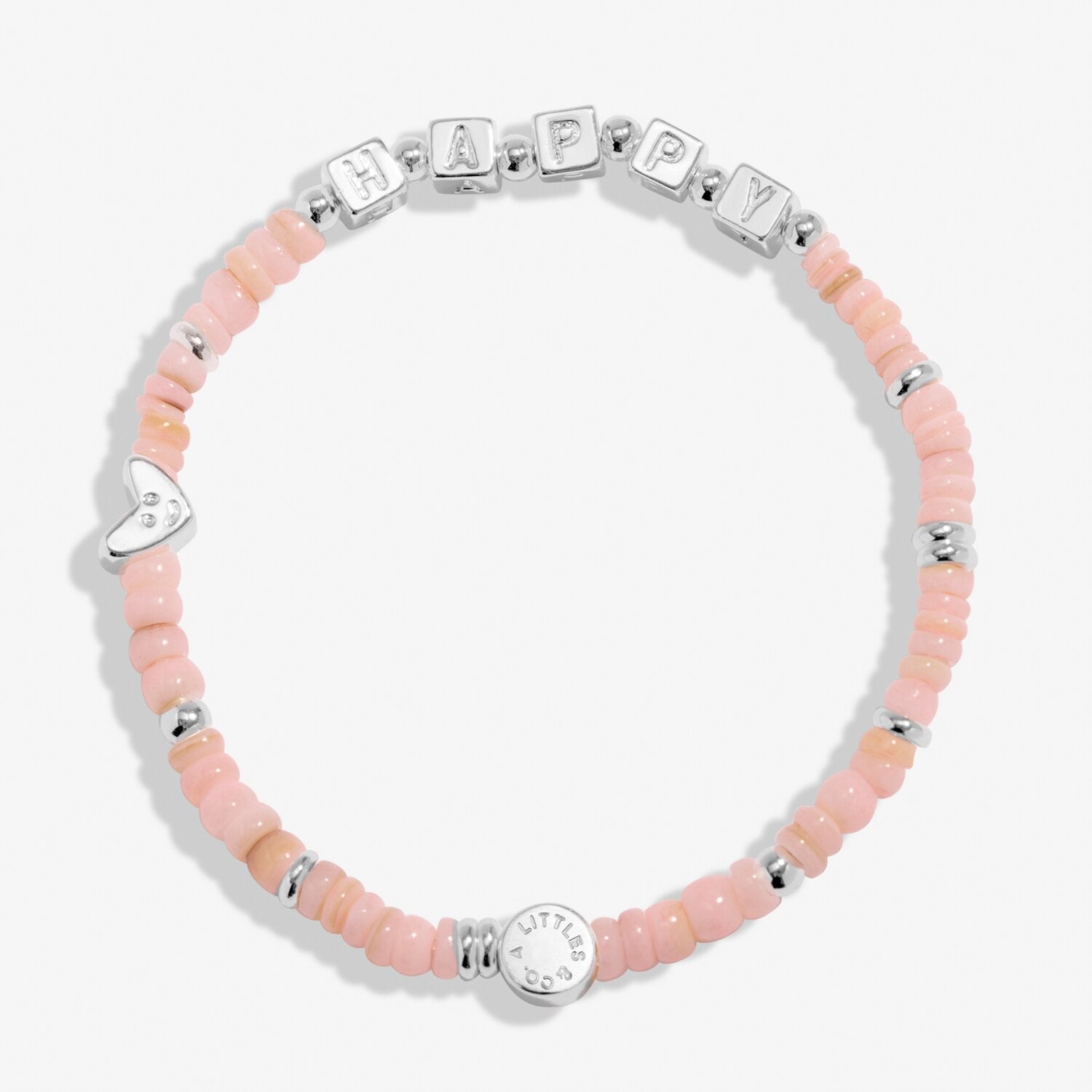 Children's Happy Little Moments | 'Happy Birthday' | Silver Plated | Bracelet | 6 1/8" Stretch