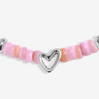 Kids' Happy Little Moments | 'Lovely Niece' | Silver Plated | Bracelet | 6 1/8" Stretch