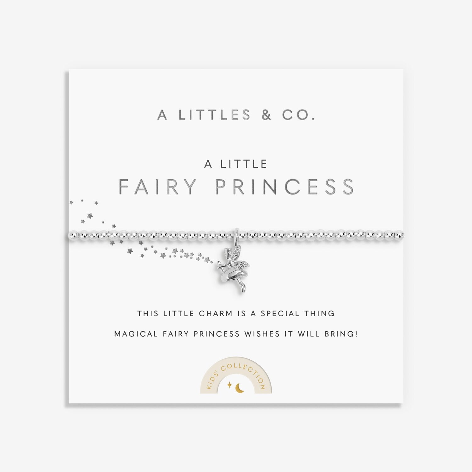 Kids' A Little | 'Fairy Princess' | Silver Plated | Bracelet | 6 1/8" Stretch