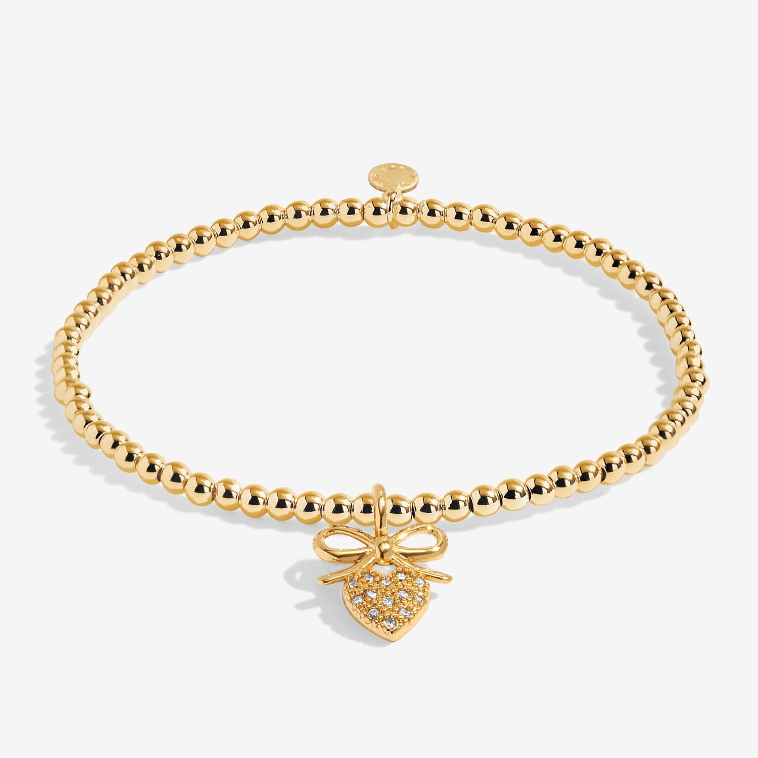 Kids' A Little | 'Beautiful Birthday Girl' | Gold-Tone Plated | Bracelet | 6 1/8" Stretch
