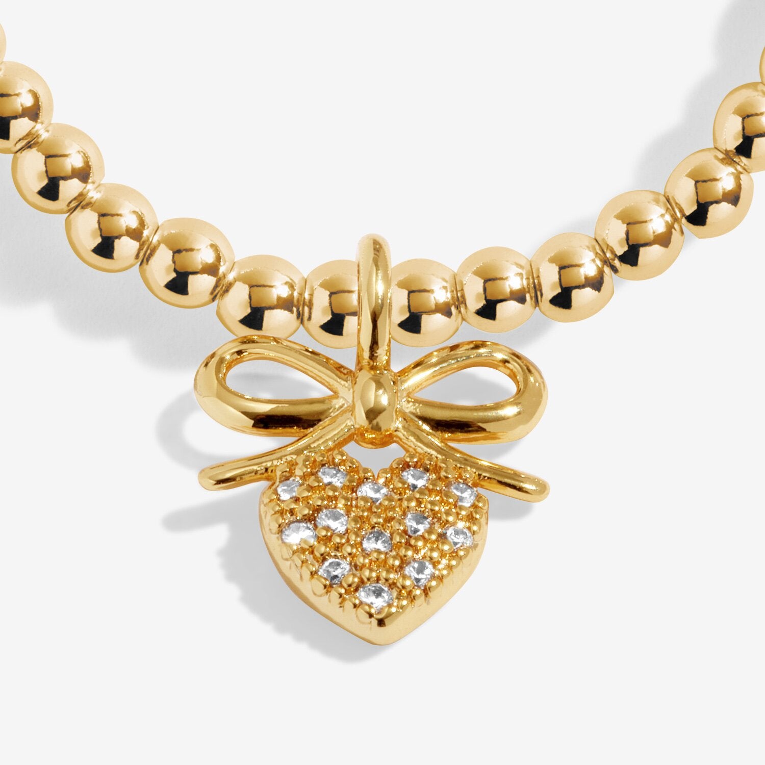 Kids' A Little | 'Beautiful Birthday Girl' | Gold-Tone Plated | Bracelet | 6 1/8" Stretch