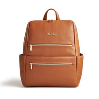 Eras Backpack™ Diaper Bag: Chai Latte