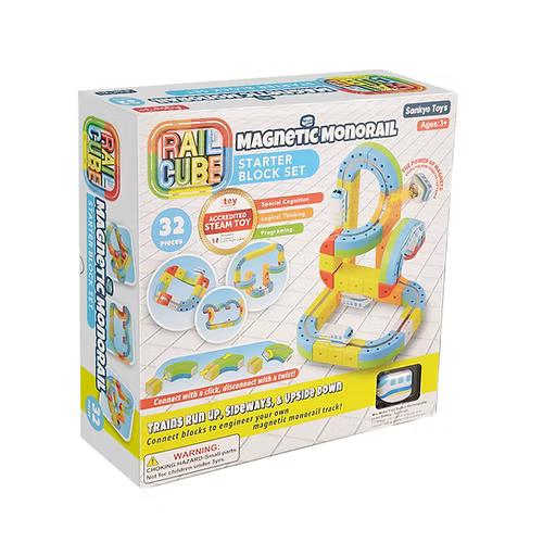 Rail Cube Monorail Starter Set (32 pcs)