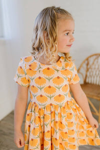Ollie Jay Elizabeth Dress in Sunflower