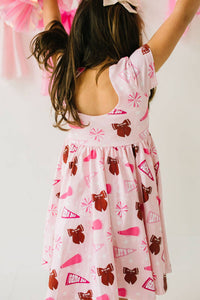 Classic Twirl Dress in Game Day